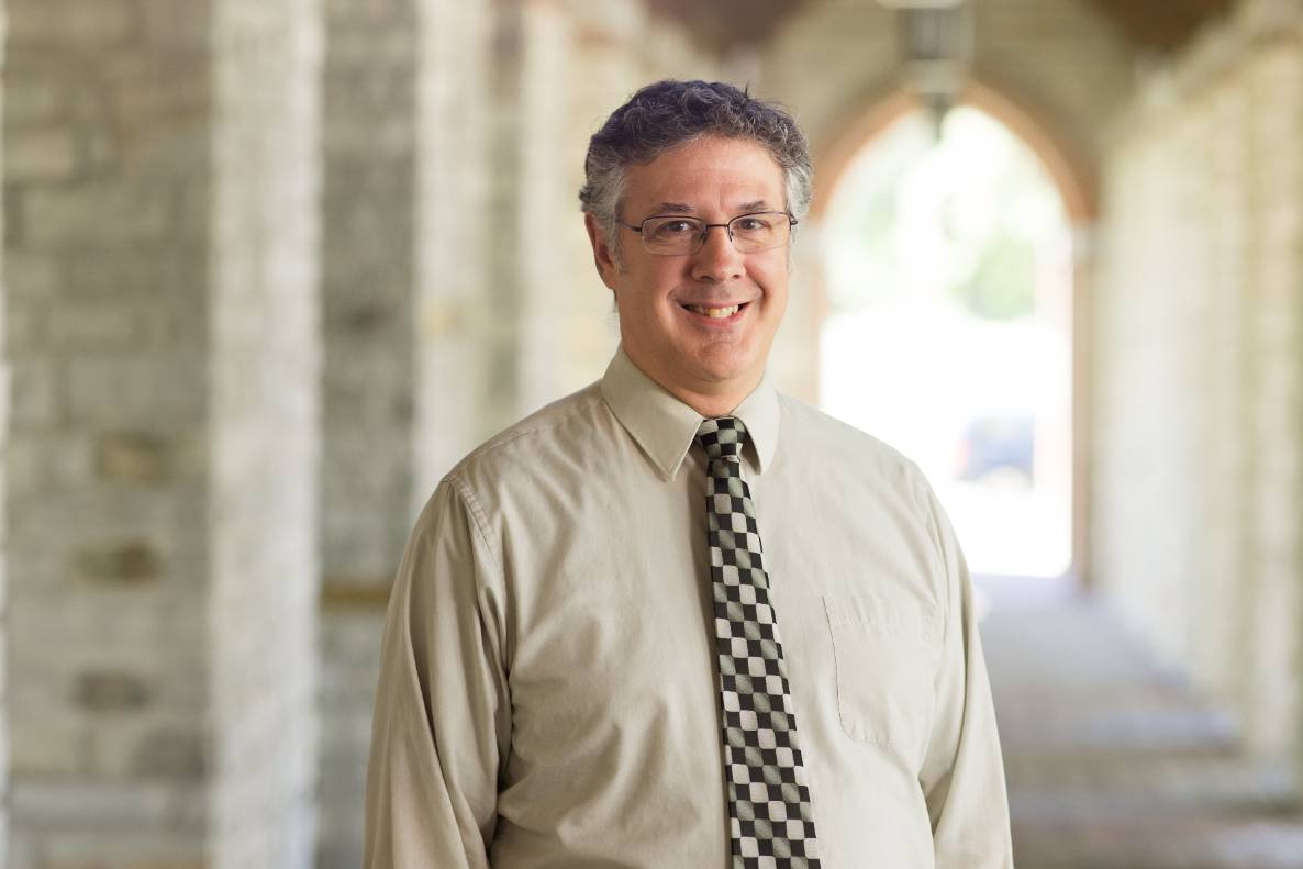 Associate professor of English, Writing and Religion Thane Glenn at Bryn Athyn College