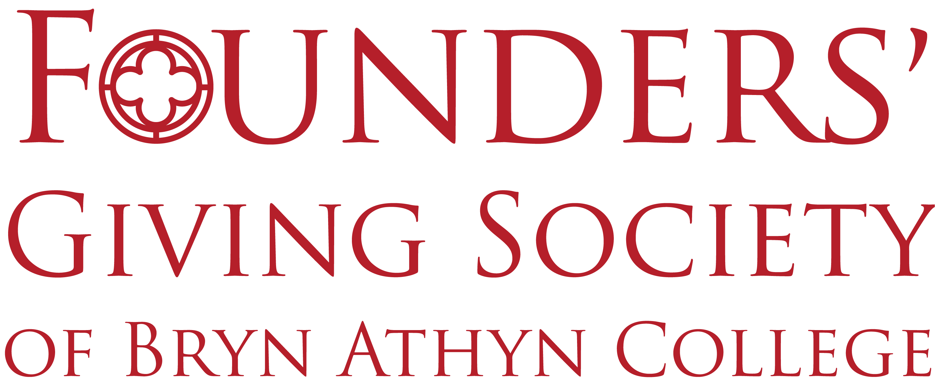 Founder's Giving Society at Bryn Athyn College