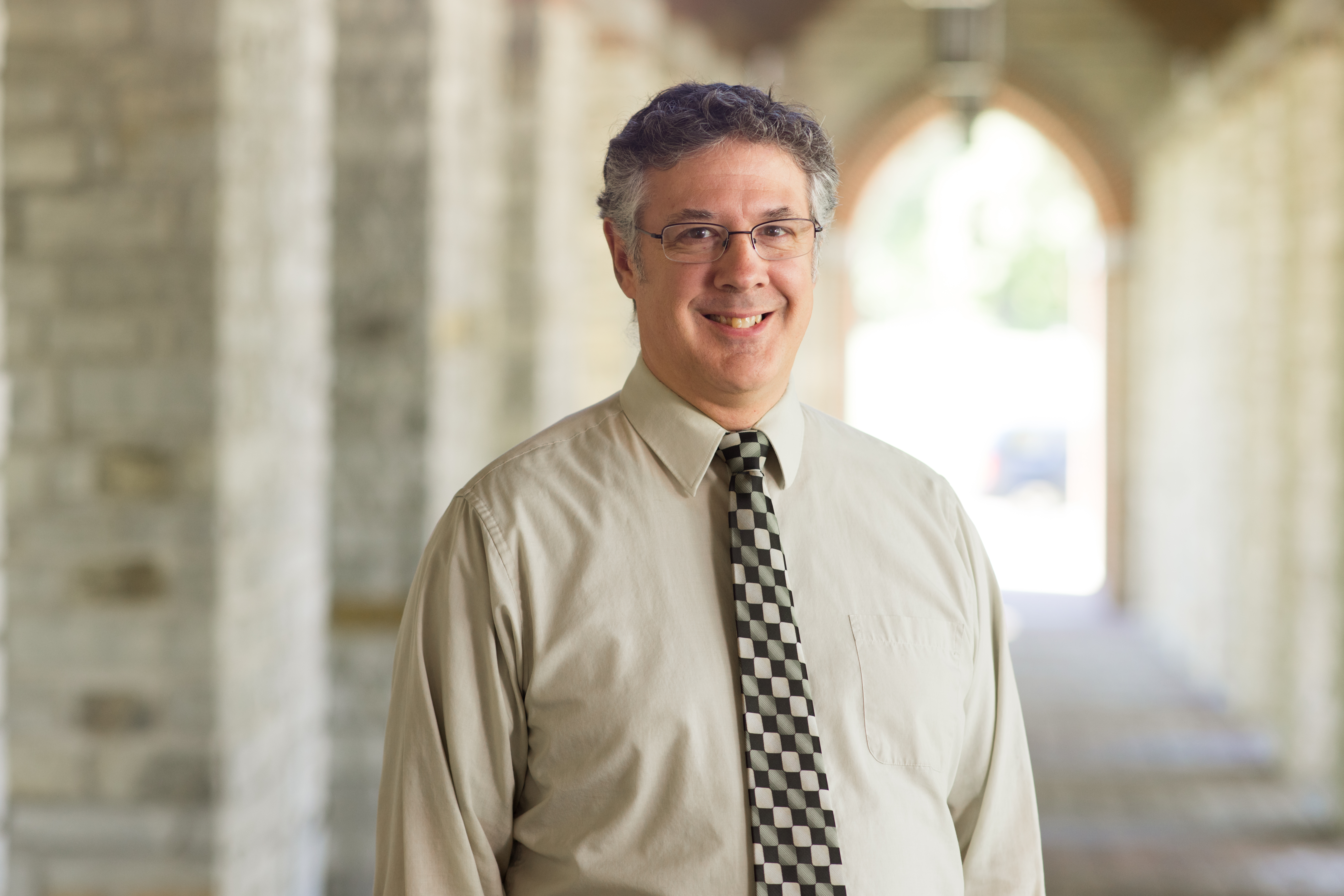 Associate professor of English, Writing and Religion Thane Glenn at Bryn Athyn College