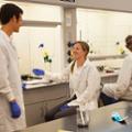 Students work in one of the many Doering Center labs at Bryn Athyn College